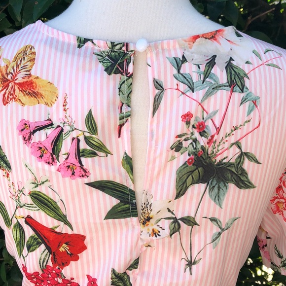 Pink Floral Blouse by Shein - Picture 5 of 8